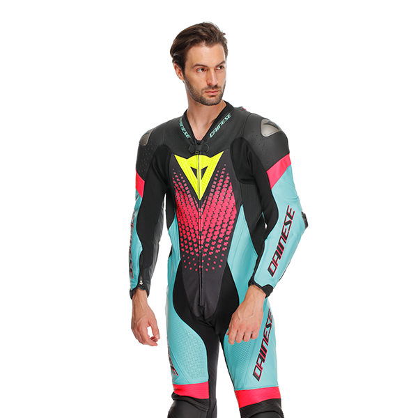 LAGUNA SECA 6 PERF 1PC LEATHER SUIT