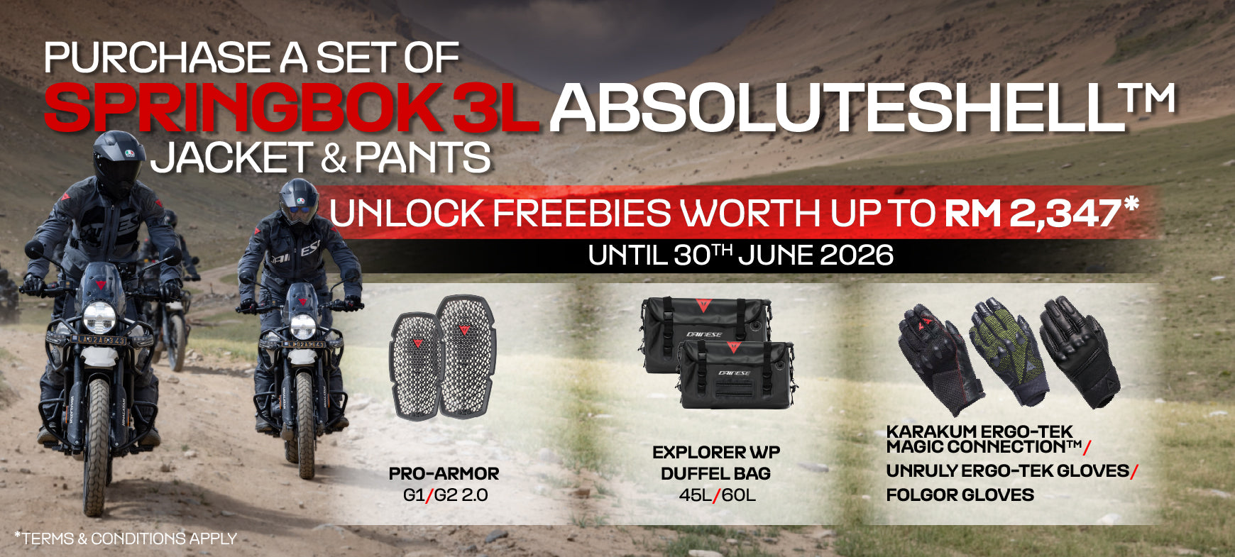 SPRINGBOK SET DEALS