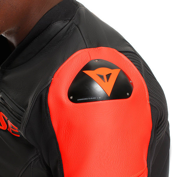 RACING 5 PERF LEATHER JACKET