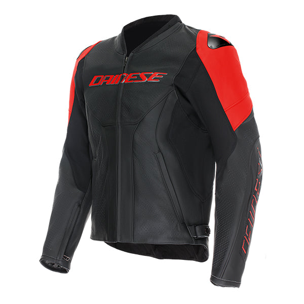 RACING 5 PERF LEATHER JACKET