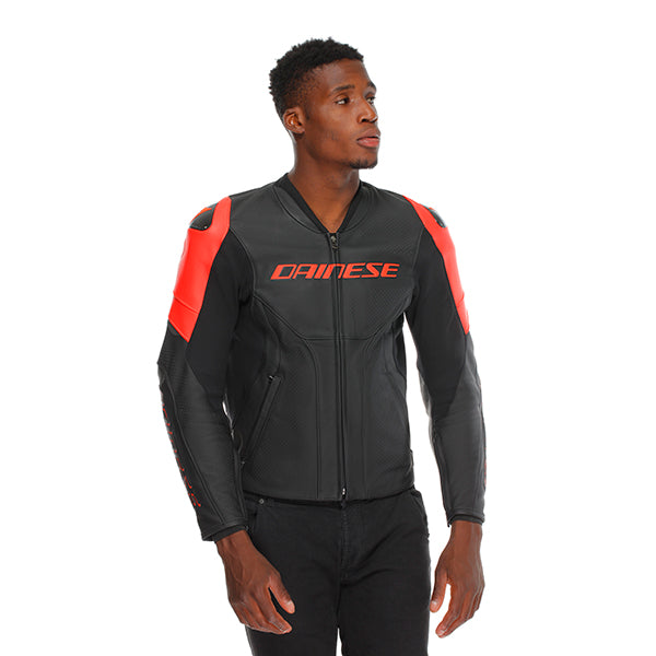 RACING 5 PERF LEATHER JACKET