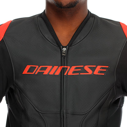 RACING 5 PERF LEATHER JACKET