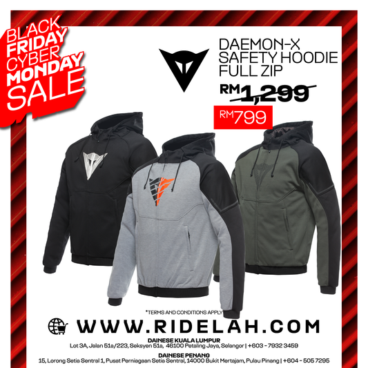 DAEMON-X SAFETY HOODIE FULL ZIP