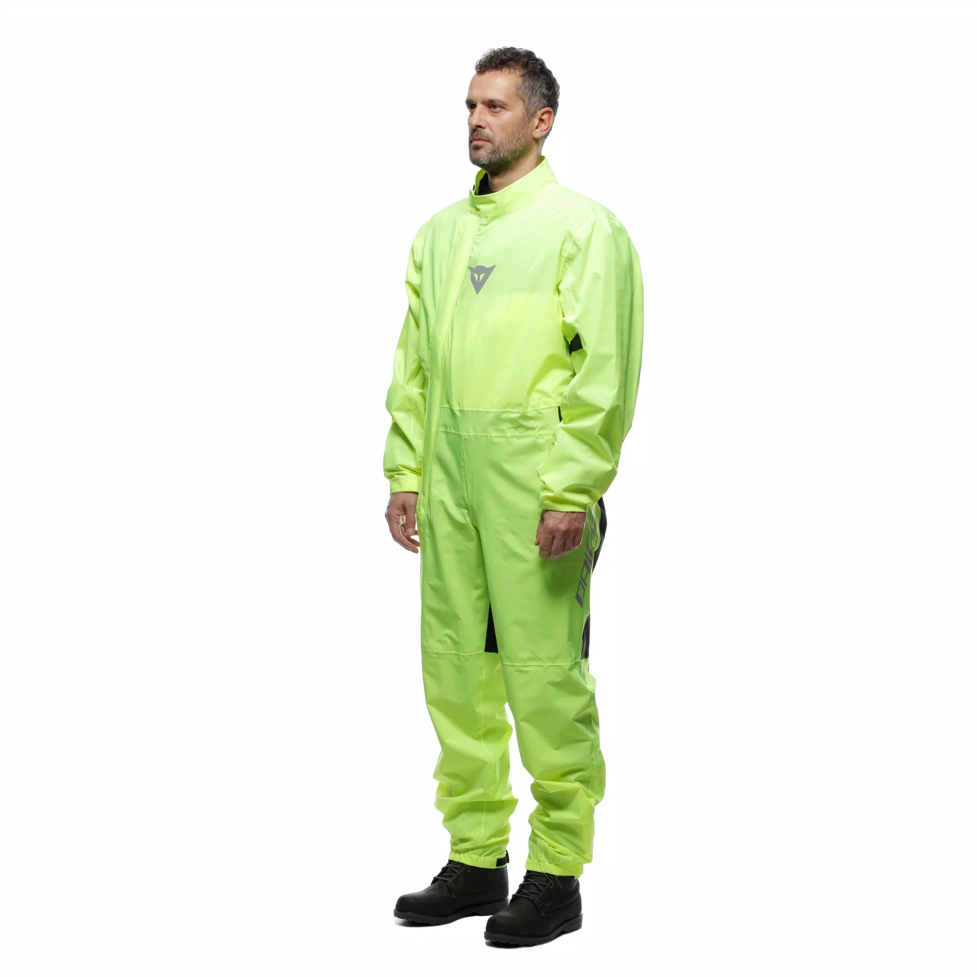 Fluorescent rain suit shop