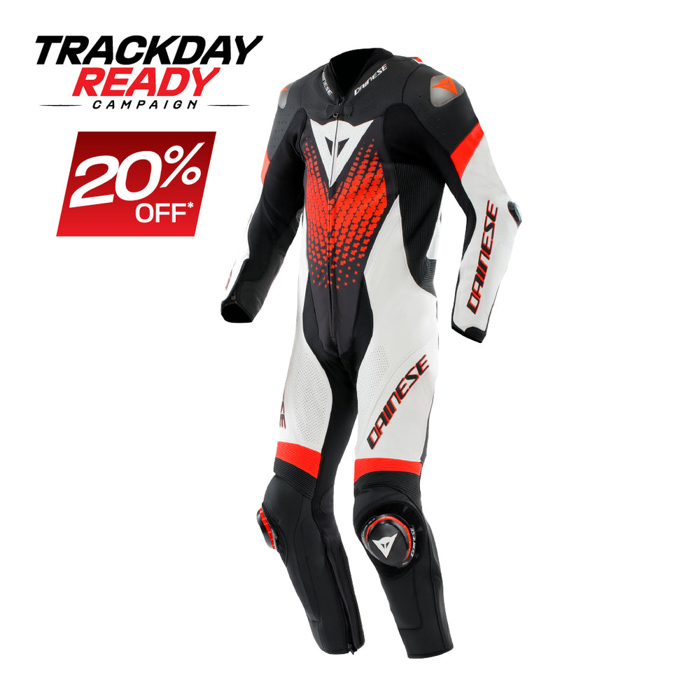 LAGUNA SECA 6 PERF 1PC LEATHER SUIT