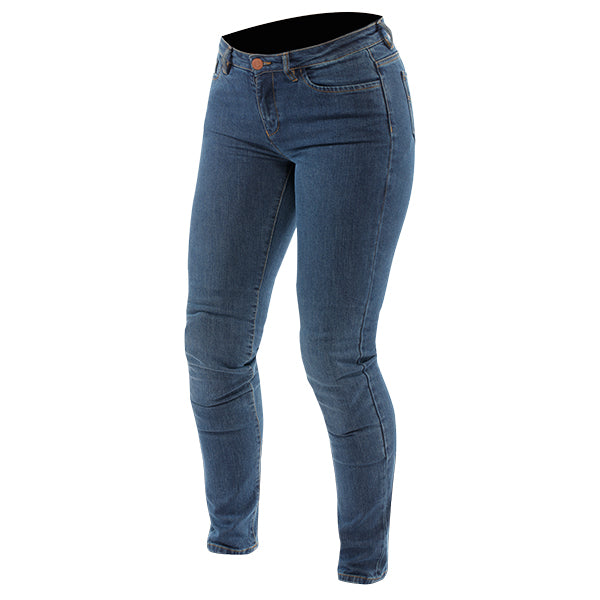5-POCKET DENIM SLIM PANTS WMN