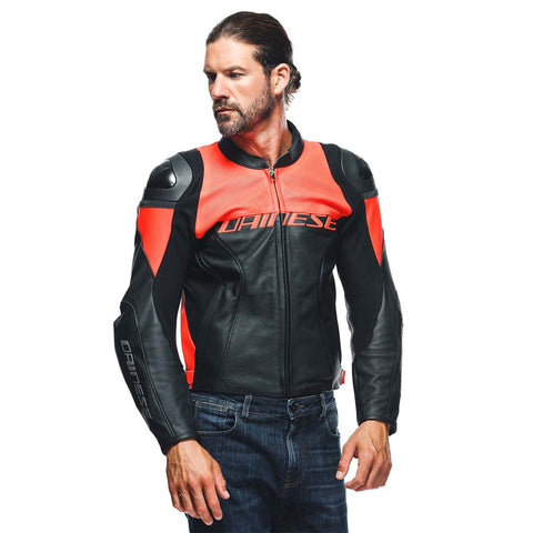 RACING 4 LEATHER JACKET PERF.