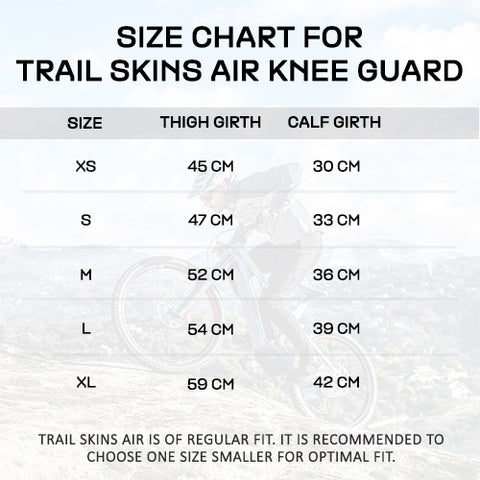 TRAIL SKINS AIR KNEE GUARDS